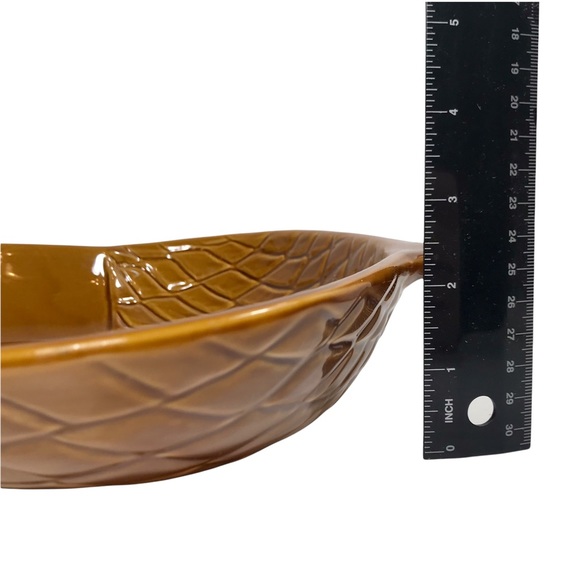 BIA International Cordon Bleu Acorn Shaped Serving Bowl Honey NWT - Picture 9 of 9